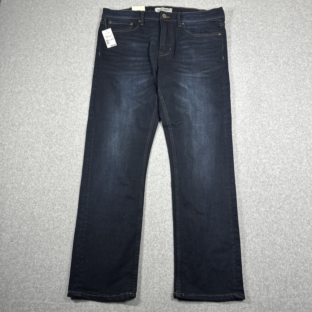 Jos. A. Bank Tailored Fit Jeans Men's 34x30 Dark Wash Stretch NWT